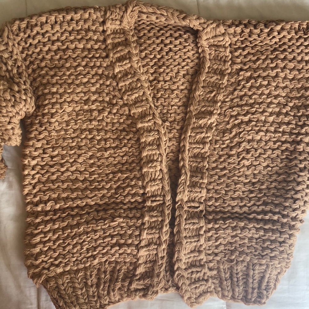 PM Editor Pick✨Last 1 Puffy Sleeve Chunky Cardigan - Picture 6 of 8